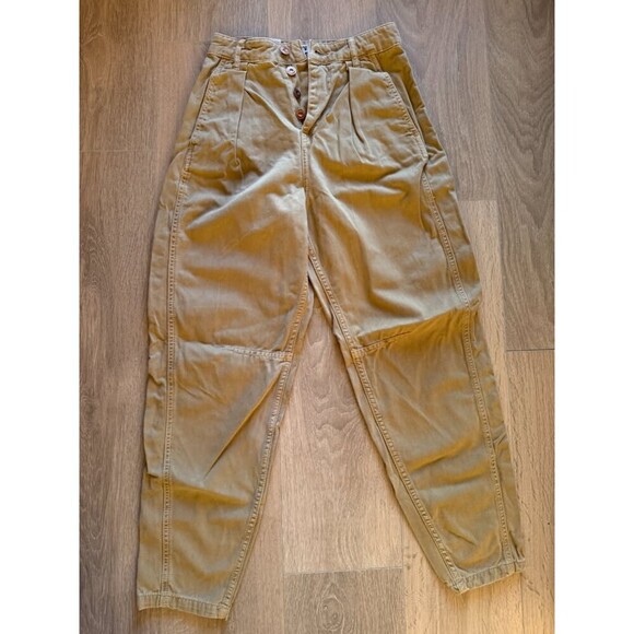 Zara Pants - High-rise Straight Pants - Size XS